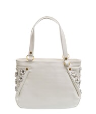 BRACCIALINI SOFIA Sac bandoulière en cuir avec petites fleurs blanc - Sacs pour Femme - 4