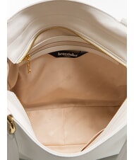 BRACCIALINI SOFIA Sac bandoulière en cuir avec petites fleurs blanc - Sacs pour Femme - 6