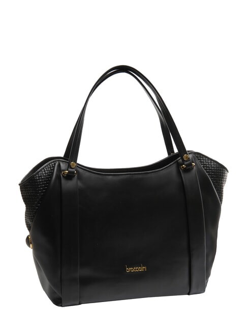 NAOMI Sac à bandoulière en cuir noir - Sacs pour Femme