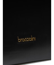 BRACCIALINI NAOMI Sac à bandoulière en cuir noir - Sacs pour Femme - 3