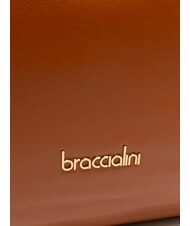 BRACCIALINI NORA Sac hobo en cuir marron - Sacs pour Femme - 3