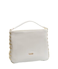 BRACCIALINI NORA Sac hobo en cuir blanc - Sacs pour Femme - 2