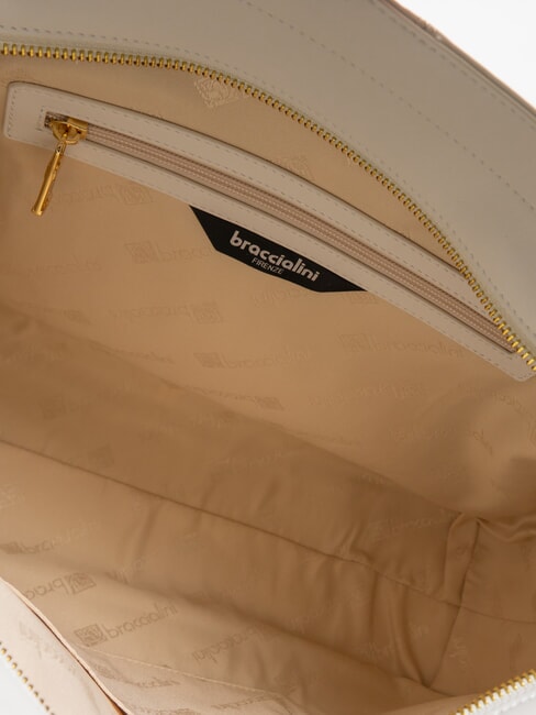 NORA Sac hobo en cuir blanc - Sacs pour Femme