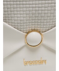BRACCIALINI NAOMI Sac à dos rond en cuir blanc - Sacs pour Femme - 3