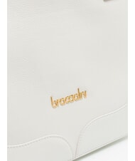 BRACCIALINI HELLEN Sac shopping en cuir blanc - Sacs pour Femme - 3