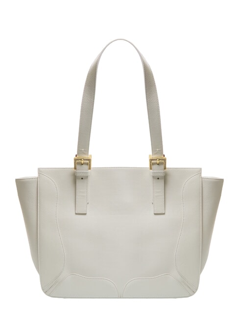 HELLEN Sac shopping en cuir blanc - Sacs pour Femme
