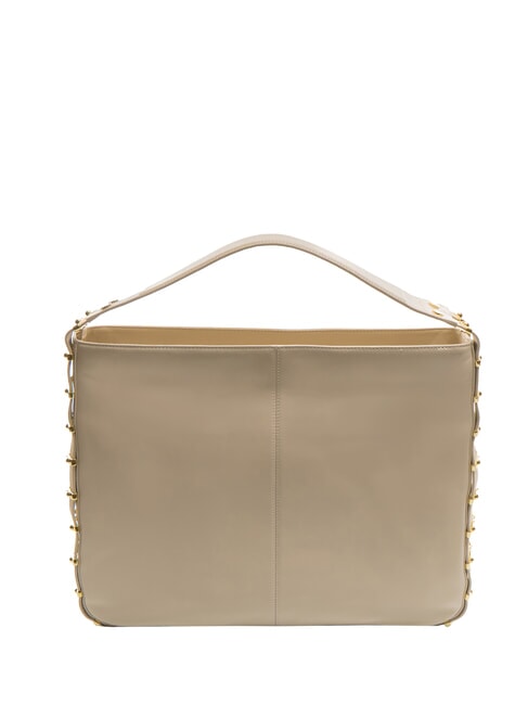 NORA Sac hobo en cuir beige - Sacs pour Femme