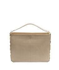 BRACCIALINI NORA Sac hobo en cuir beige - Sacs pour Femme - 4