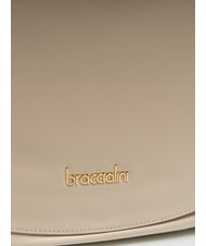 BRACCIALINI NORA Sac à bandoulière en cuir beige - Sacs pour Femme - 3