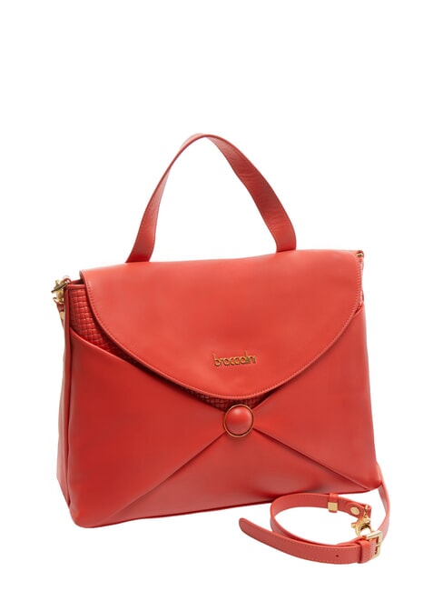 NAOMI Sac cartable en cuir rouge - Sacs pour Femme
