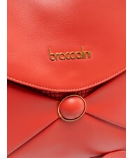 BRACCIALINI NAOMI Sac cartable en cuir rouge - Sacs pour Femme - 3