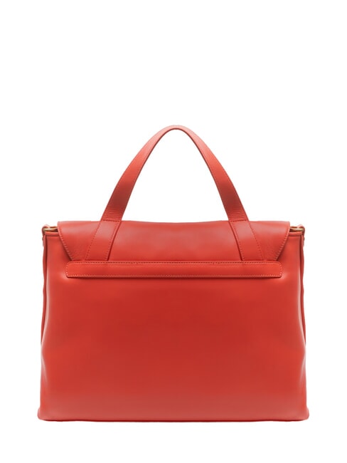 NAOMI Sac cartable en cuir rouge - Sacs pour Femme