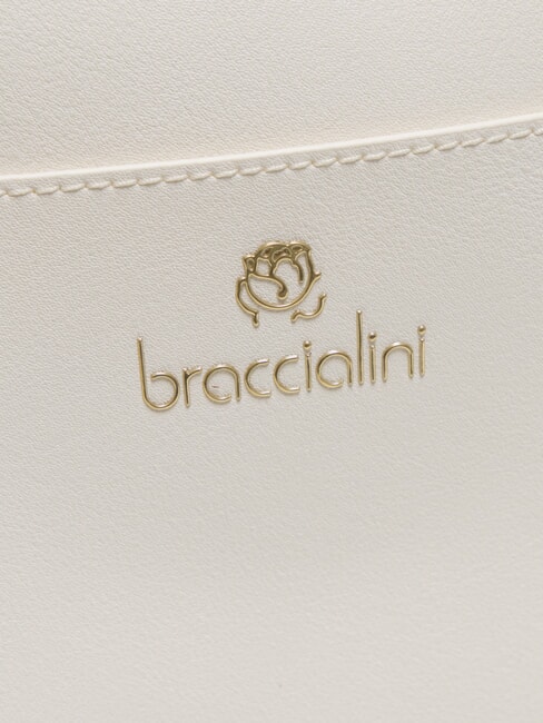 STONES Sac de coffre avec pierres color&eacute;es blanc - Sacs pour Femme