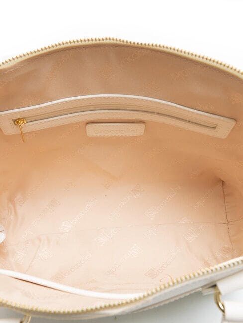 STONES Sac de coffre avec pierres color&eacute;es blanc - Sacs pour Femme