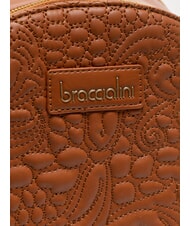 BRACCIALINI GINGER Sac &agrave; dos &agrave; motif matelass&eacute; marron - Sacs pour Femme - 3