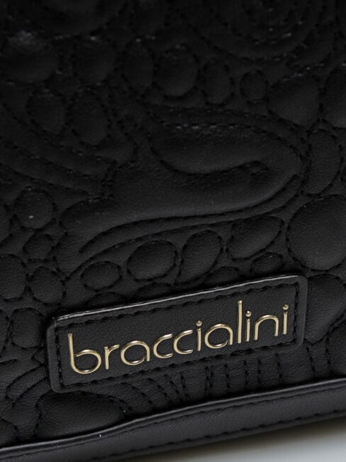 GINGER Sac à bandoulière avec rabat noir - Sacs pour Femme