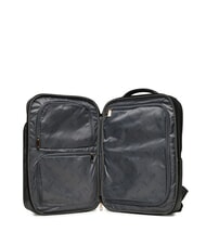 GUESS NOROM Grand sac à dos imprimé saffiano NOIR - Sacs pour Femme - 5