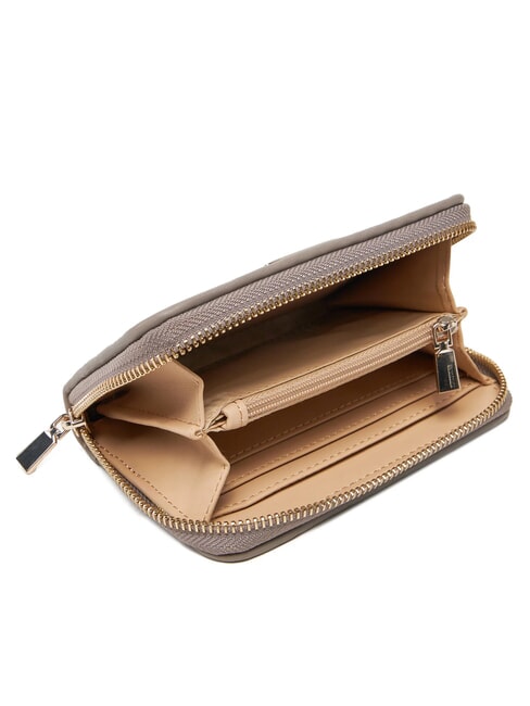 PHAEDRA Petit portefeuille zippé taupe foncé - Portefeuilles Femme