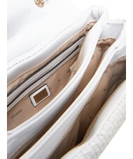 GUESS PHAEDRA Sac &agrave; bandouli&egrave;re tiss&eacute; blanc - Sacs pour Femme - 4