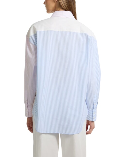 LS OVERSIVE POCKETS Chemise ample à rayures rayé multicolore - Chemises