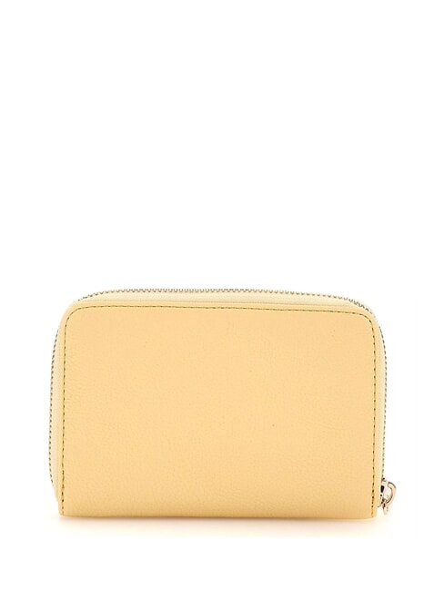 LAUREL Portefeuille moyen zipp&eacute; autour soie de ma&iuml;s - Portefeuilles Femme