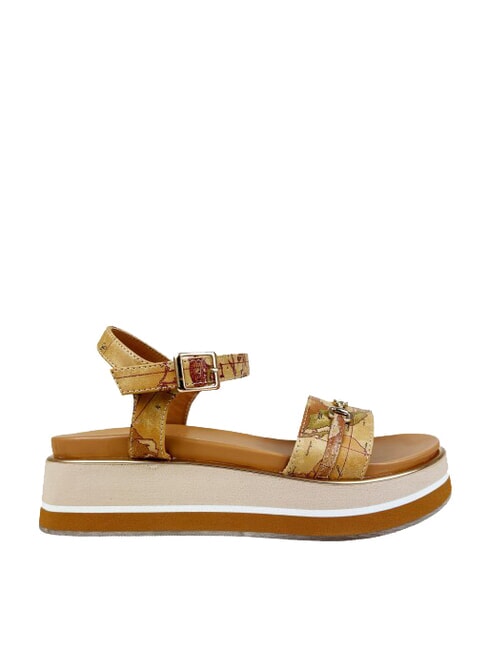 GEO  sandales compensées NATUREL - Chaussures Femme