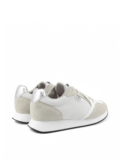 VIBE 03 Baskets de course en cuir et tissu sable/blanc - Chaussures Femme