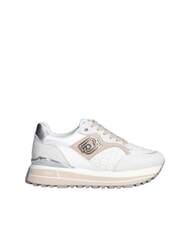 LIUJO MAXI WONDER 73 Baskets à empiècements floraux blanc cassé - Chaussures Femme - 2