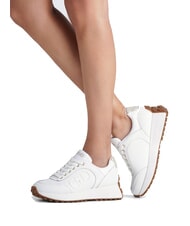 LIUJO LOLO 17 Baskets en cuir avec logo en perles blanche - Chaussures Femme - 7