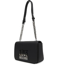 LOVE MOSCHINO LETTERING BICOLOR Sac à bandoulière po00bx - Sacs pour Femme - 3