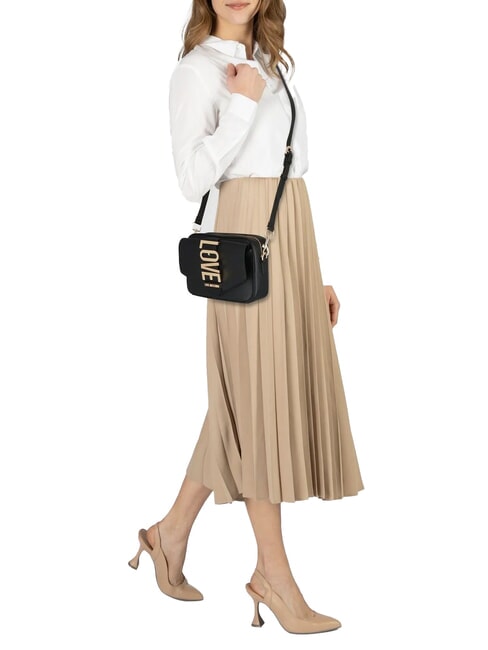 VERTICAL LOGO Mini sac à bandoulière Noir - Sacs pour Femme