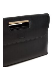 FURLA GIADA Grande pochette en cuir Noir - Sacs pour Femme - 3