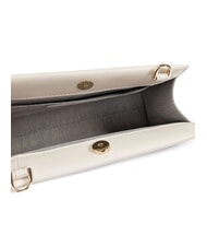 FURLA MYFURLA Pochette en cuir avec bandoulière en chaîne CRÈME - Sacs pour Femme - 5