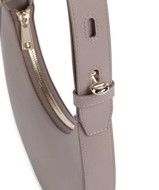 DELIZIA  Mini sac bandoulière, en cuir mauve - Sacs pour Femme