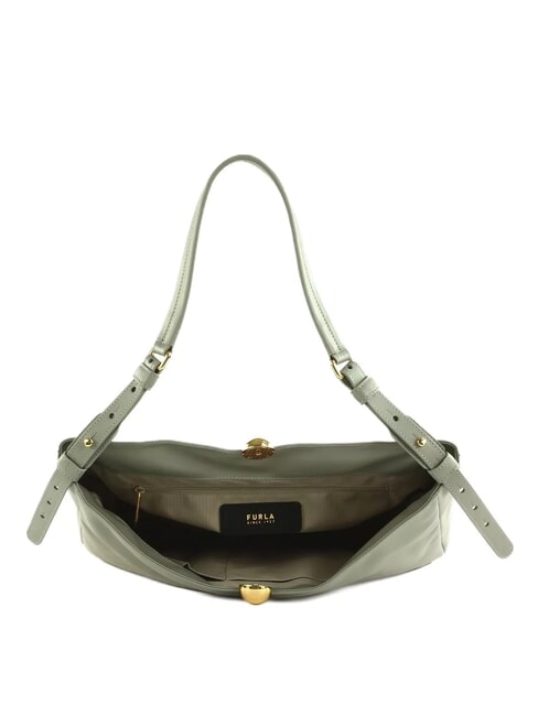 SFERA SOFT Sac bandoulière en cuir agaveb - Sacs pour Femme