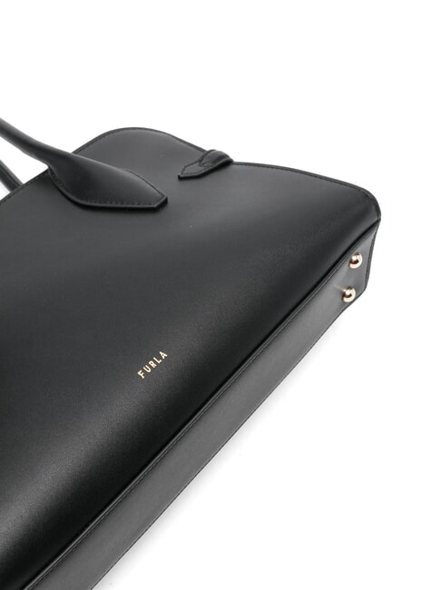 GOCCIA Petit sac à bandoulière en cuir Noir - Sacs pour Femme