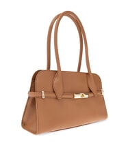 FURLA GOCCIA Petit sac à bandoulière en cuir Brandy - Sacs pour Femme - 2