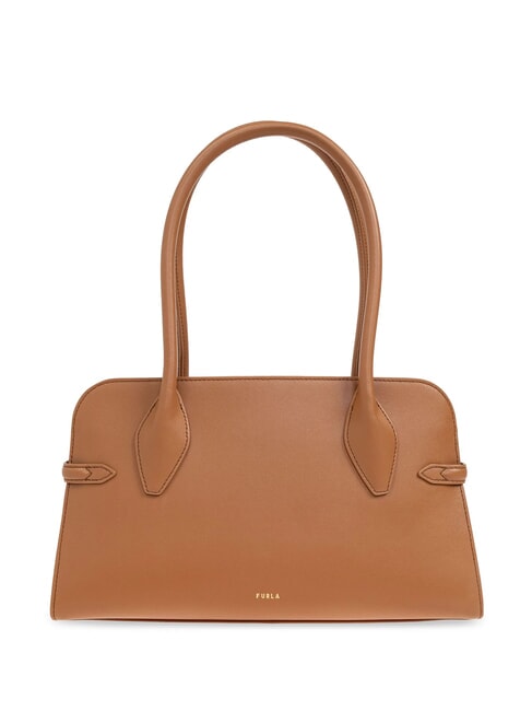 GOCCIA Petit sac à bandoulière en cuir Brandy - Sacs pour Femme