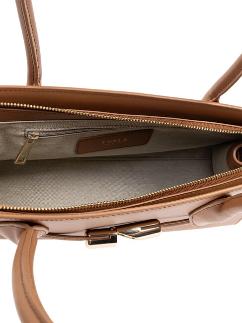 GOCCIA Petit sac à bandoulière en cuir Brandy - Sacs pour Femme