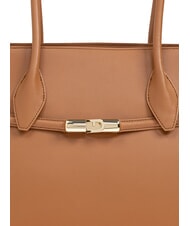 FURLA GOCCIA Sac à bandoulière en cuir Brandy - Sacs pour Femme - 4