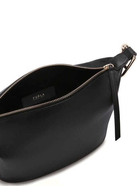 NUVOLA M Sac en cuir double portabilité Noir - Sacs pour Femme