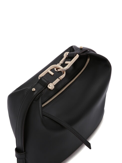 NUVOLA M Sac en cuir double portabilité Noir - Sacs pour Femme