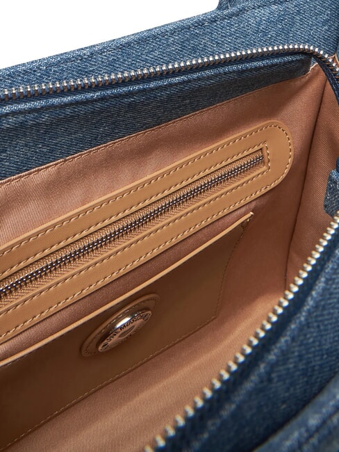 DENIM Sac &agrave; main avec bandouli&egrave;re bleu - Sacs pour Femme