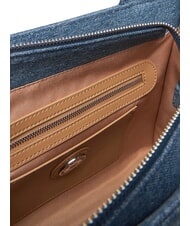 LOVE MOSCHINO DENIM Sac &agrave; main avec bandouli&egrave;re bleu - Sacs pour Femme - 4