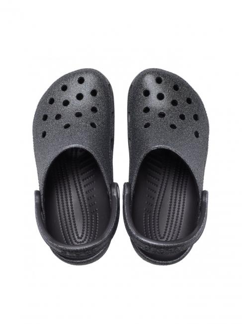 CLASSIC GLITTER II CLOG W Sandale sabot noir - Chaussures Femme