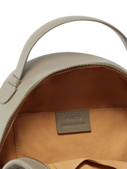 LOVE CLICK CLASSIC Sac &agrave; dos en cuir matelass&eacute; noyer-or antique - Sacs pour Femme