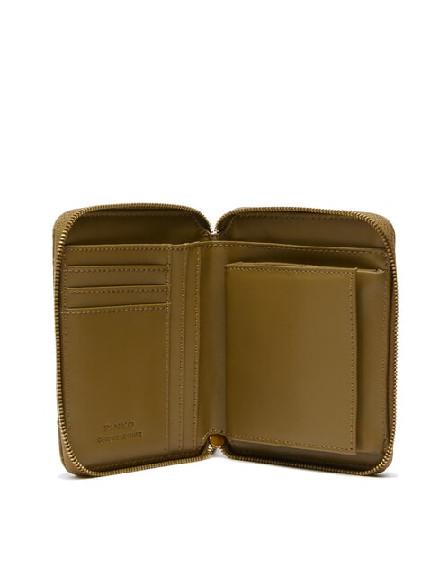 TAYLOR Quilted Portefeuille zippé plantation-or antique - Portefeuilles Femme