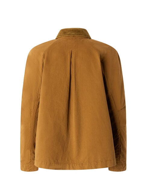 CANNONE Veste caban avec col en velours bronze - Vestes pour femmes