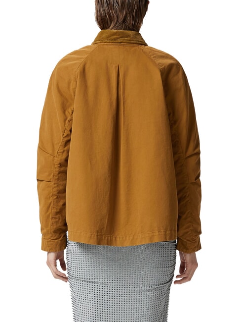 CANNONE Veste caban avec col en velours bronze - Vestes pour femmes