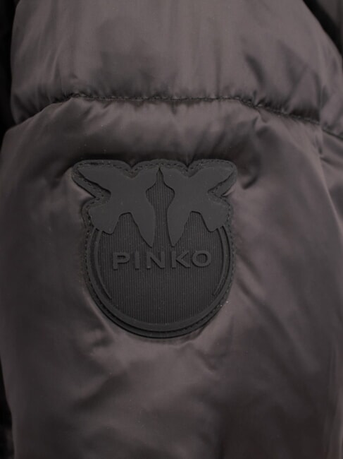 IDRANTE Doudoune &agrave; capuche limousine noire - Doudounes femme